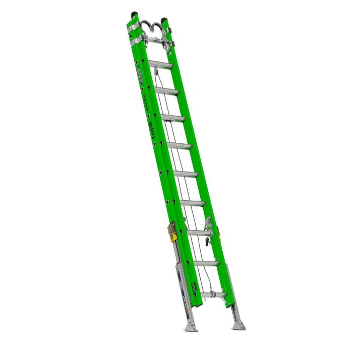 Werner B7100-2L IAA Fiberglass Box Rail/Tri-Rung Extension Ladder
