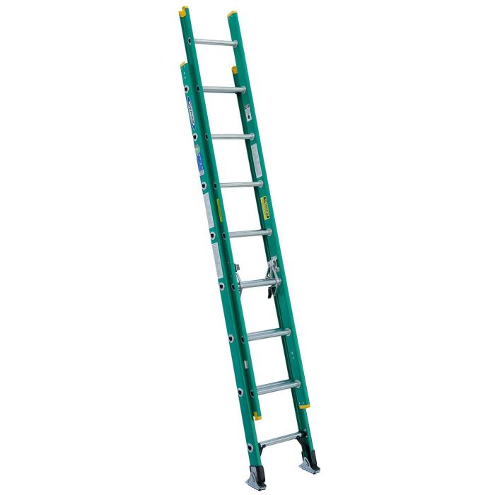 Werner D5900-2 Type II Fiberglass D-Rung Extension Ladder