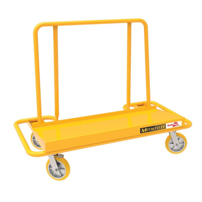 Metaltech BuildMan Pro Industrial Welded Drywall Cart – (XL) - Image 1