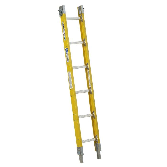 Werner S7706-1 6ft Type I Fiberglass Parallel Sectional Ladder