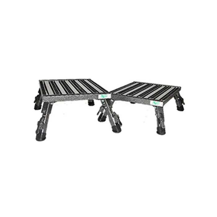 Safety Step A-10C-G Aluminum Adjustable Folding Safety Step - 7