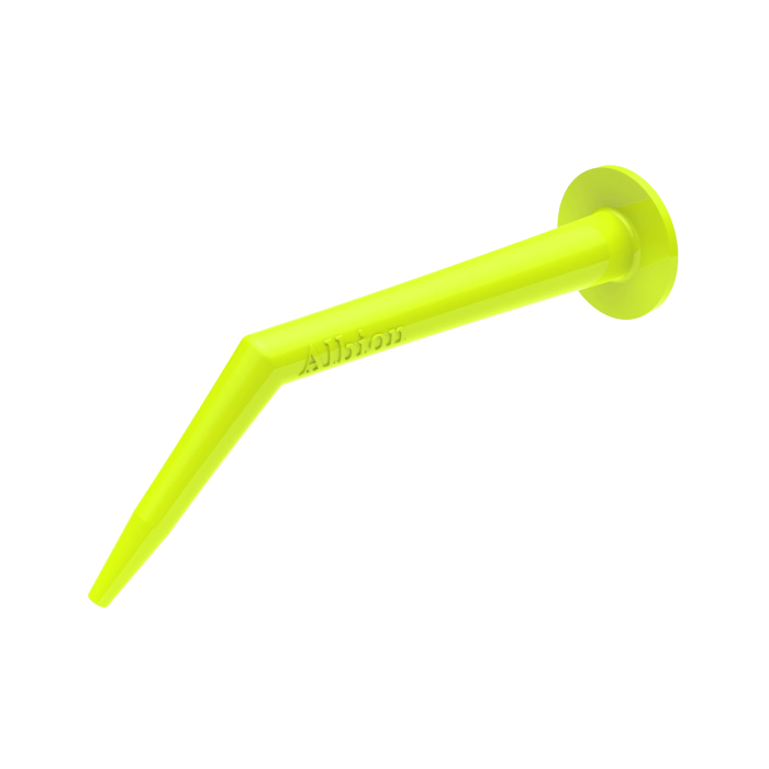 Albion 935-1-25PK Angle Shot Green Plastic Nozzle for 1/10 Gallon Cartridges