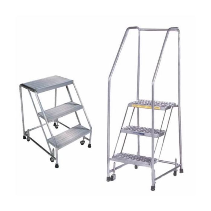 Ballymore Aluminum Spring Loaded Caster Ladder