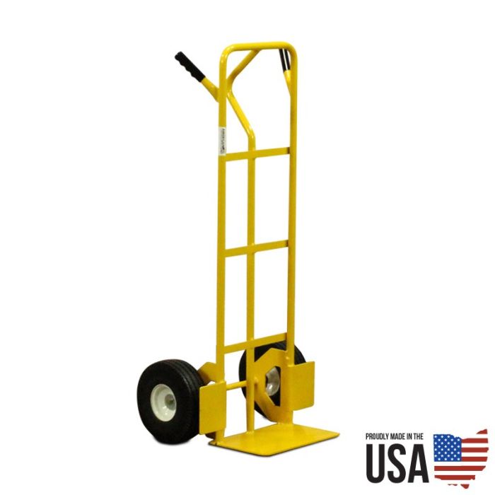 American Cart 67069-75 Hand Truck with Steel Hub No Flat Tires