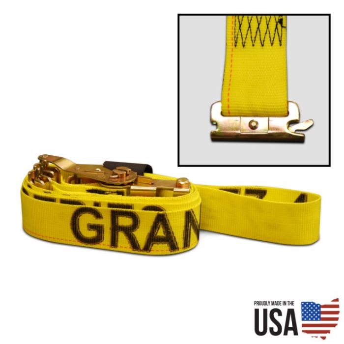 American Cart PI-11-0212 E-track Ratchet Strap