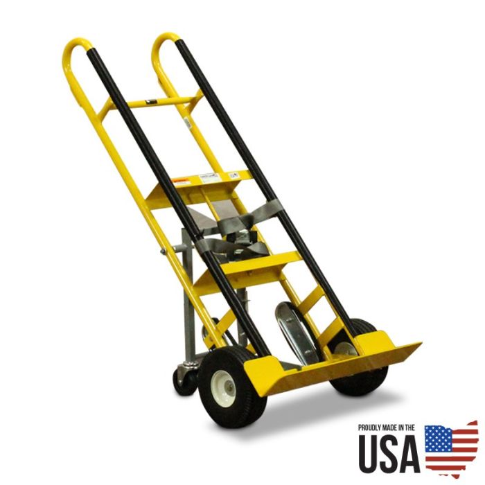 American Cart 67106-75 Titan II Appliance Hand Truck with Fold Down Rear Wheels