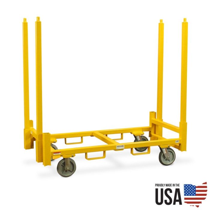 American Cart 67282 Steel Drywall Stud Cart