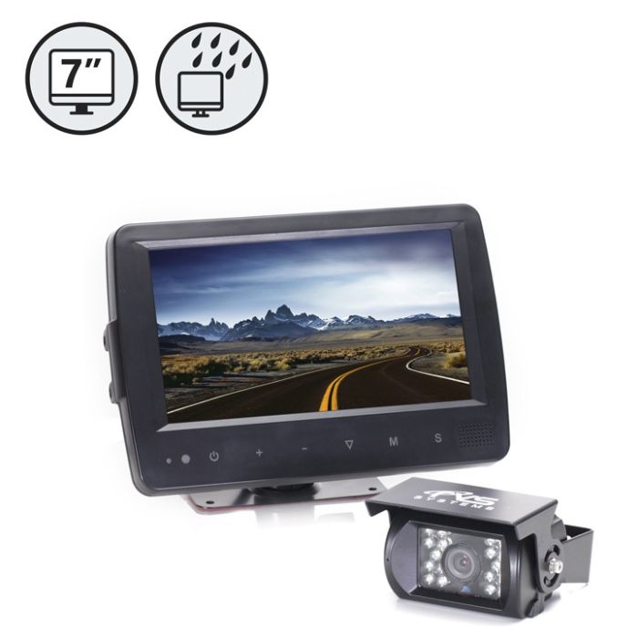 Rear View Safety RVS-7709900 Backup Camera System with Waterproof Monitor
