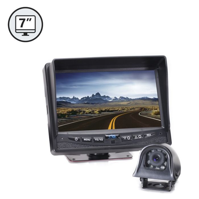 Rear View Safety RVS-775613 Blind Spot Backup Camera System