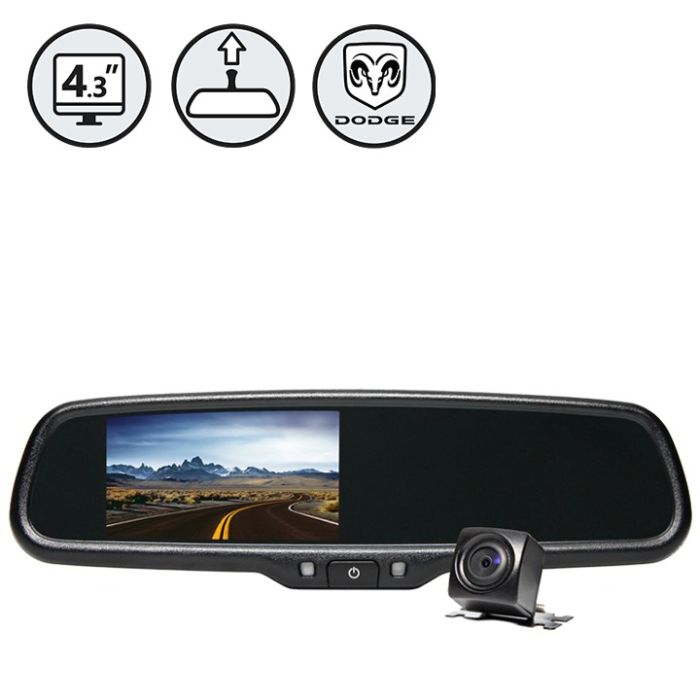 Rear View Safety RVS-776718-Dodge G-SERIES Backup Camera System for Dodge