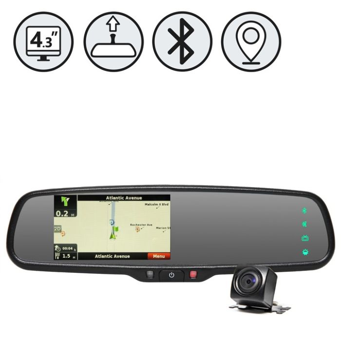 Rear View Safety RVS-776718-NAVBT G-SERIES Backup Camera System with Navigation and Bluetooth