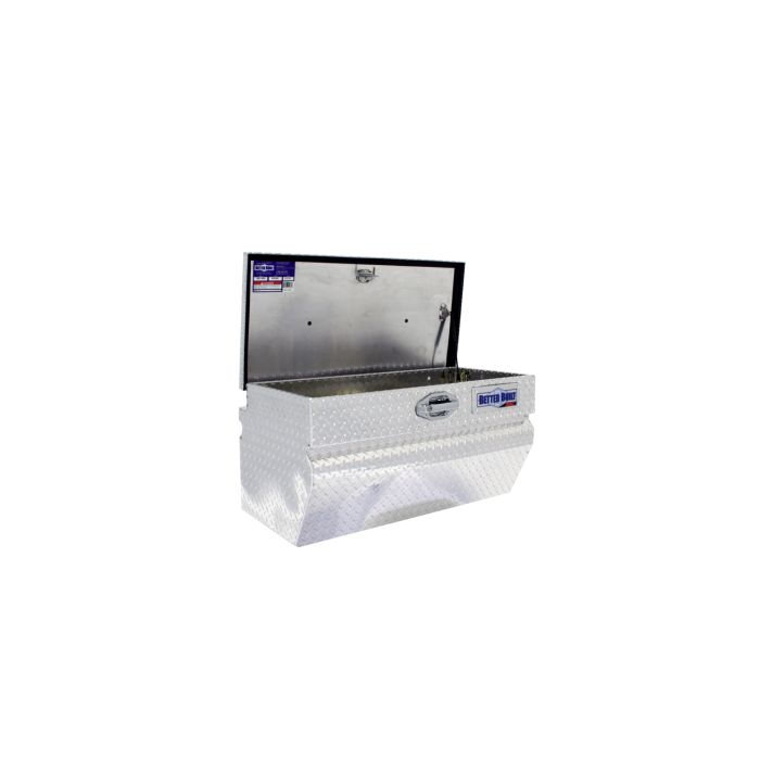 Better Built SEC Aluminum Chest Boxes - Angled Bottom - Silver Finish