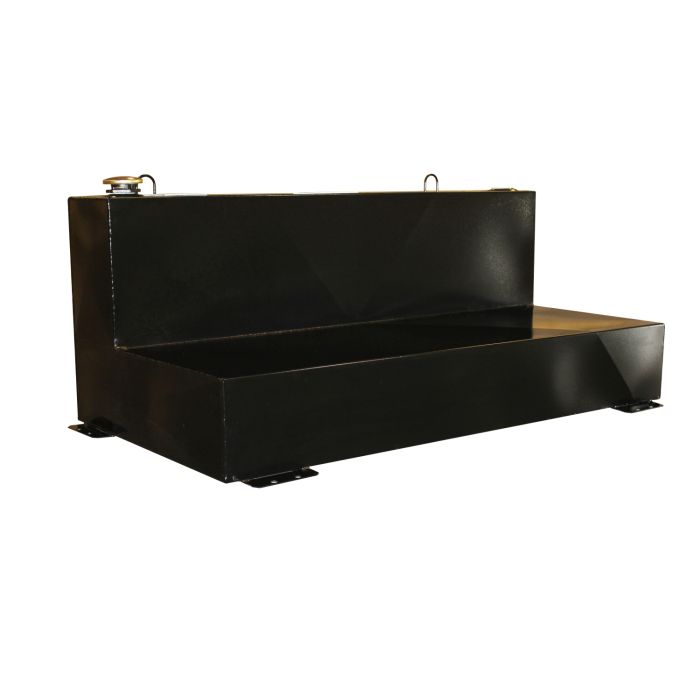 Better Built 29211580 Steel L-Shaped Transfer Tank - 75 Gallons - Gloss Black Finish