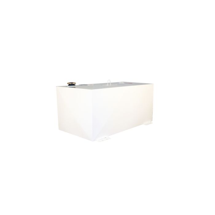 Better Built 37224243 Steel Rectangular Transfer Tank - 150 Gallons - White Finish