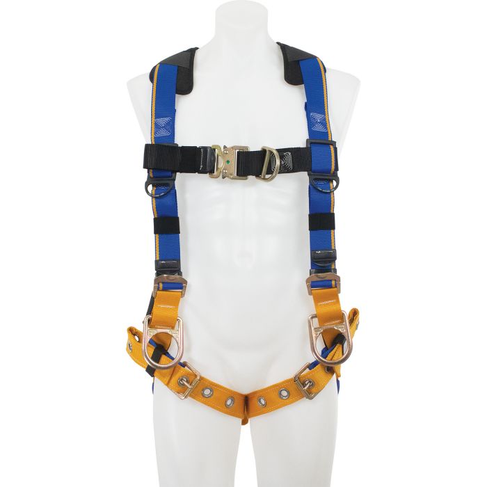 Werner Blue Armor Climbing/Positioning Harness- Back/Hip/Front D-Rings