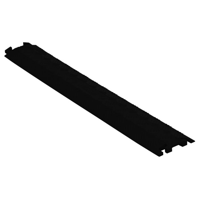 Checkers Safety Group FL1X1.5-B 1-Channel Fastlane® Drop-Over Cable Protector Black (1.5 in.)