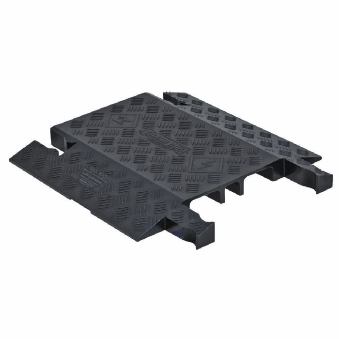 Checkers Safety Group GD3-DO-B 3-Channel Guard DogĀ® General Purpose Drop-Over Cable Protector - Black
