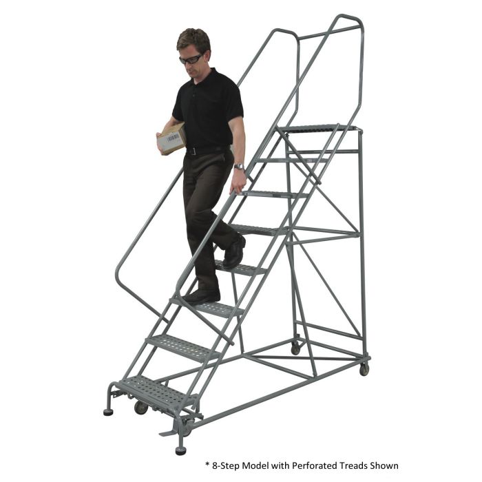 Cotterman 50 Degree Heavy-Duty Knocked-Down Steel Safety Ladders