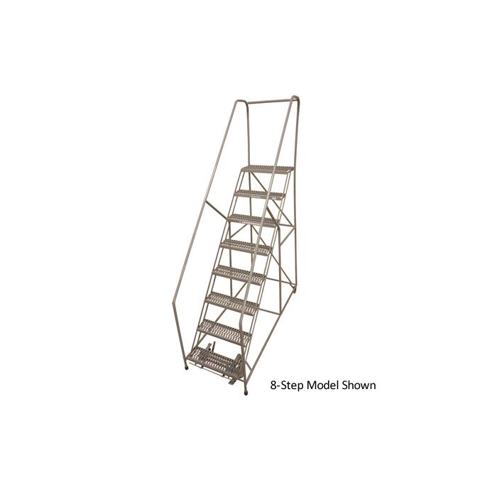 Cotterman 1700 Series 50 Degree Steel Rolling Warehouse Ladders