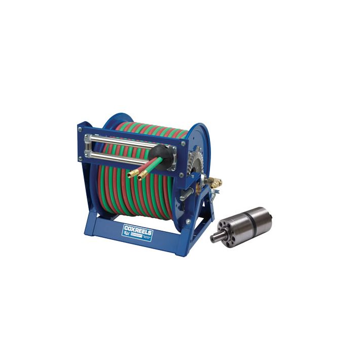 Coxreels 1275 Welding Series Motorized Dual Hose Reels with Hydraulic Rewind