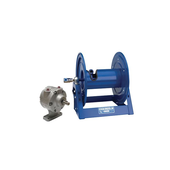 Coxreels High Pressure 1125 Series Motorized Hose Reels with #6 VANE Cast Iron Air Motor