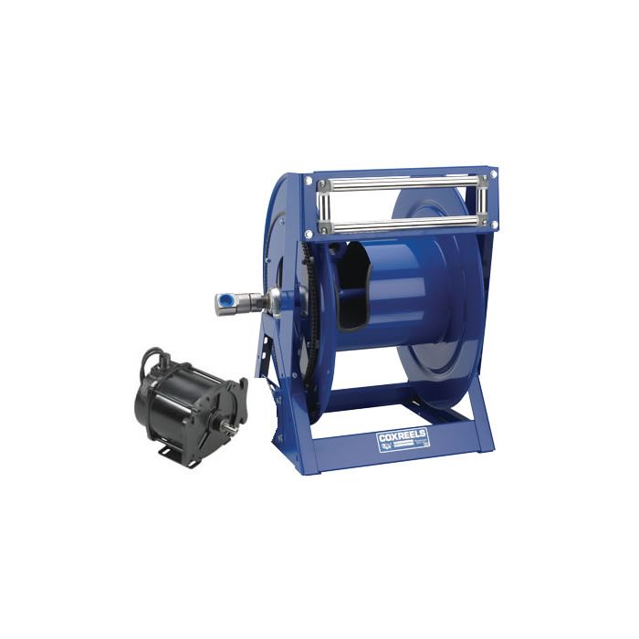 Coxreels 1175 Series Motorized Hose Reels with 115V AC 1/2 HP EXP. Reversible AC Rectified