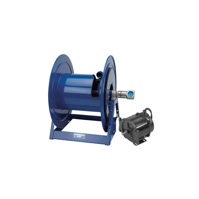 Coxreels 1195 Series Motorized Hose Reels with 24V DC 1/2 HP EXP. Explosion Proof Reversible
