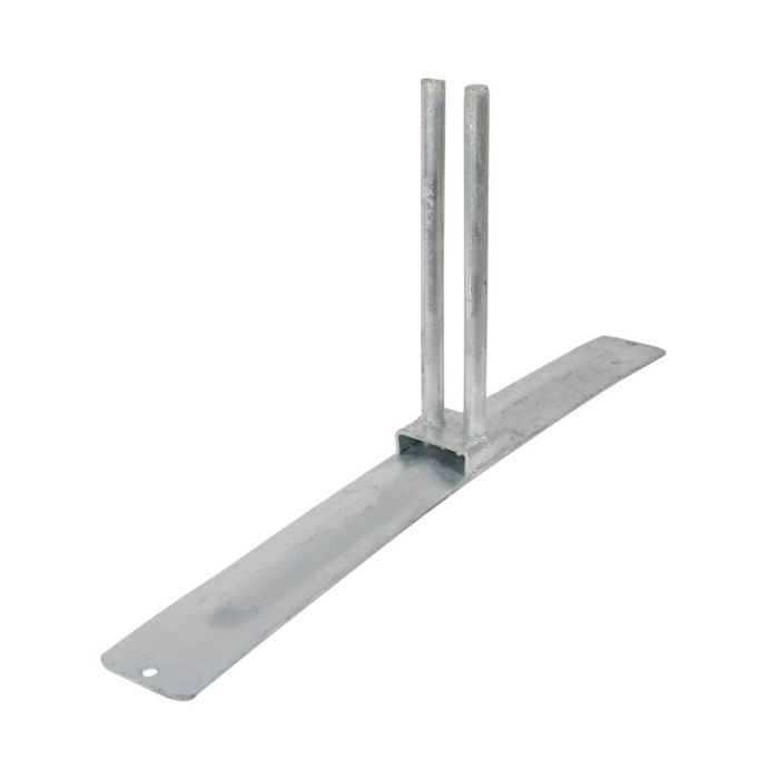 Metaltech Reinforced Flat Base Plate / Foot for Protec and Securiguard Panels