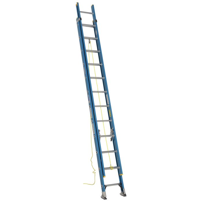 Werner D6000-2 Series - Type I Fiberglass D-Rung Extension Ladder