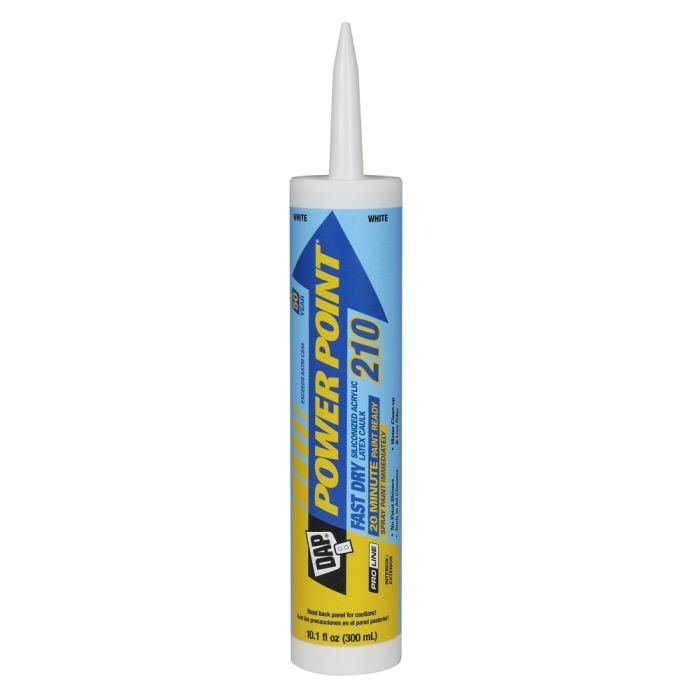 DAP® POWER POINT® 210 Fast Dry Acrylic Latex Caulk with Silicone