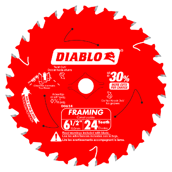 Diablo D0624A 6-1/2