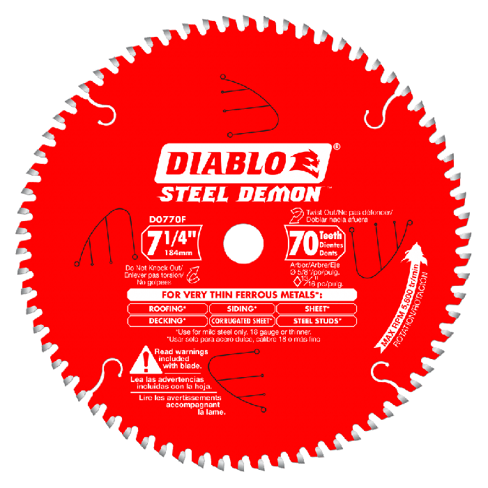 Diablo D0770FA Steel Demon 7-1/4