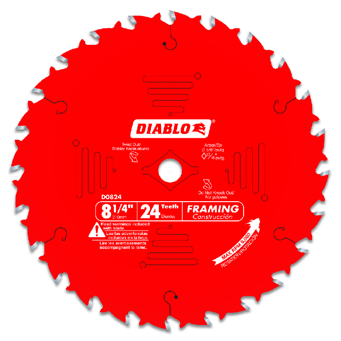 Diablo D0824X 8-1/4