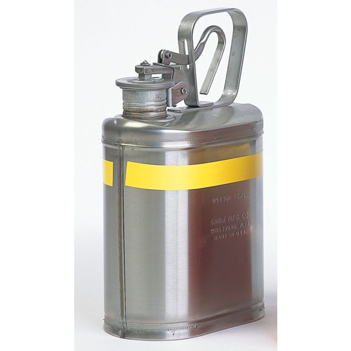 Eagle Manufacturing 1301 - 1 Gallon Stainless Steel Stainless Steel Lab Can