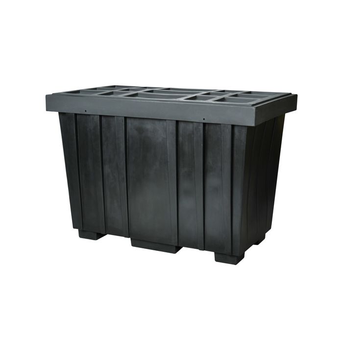 Eagle Manufacturing 1625KB-EAGLE - Black 220 Gallon Spill Kit Box with Lid - 60