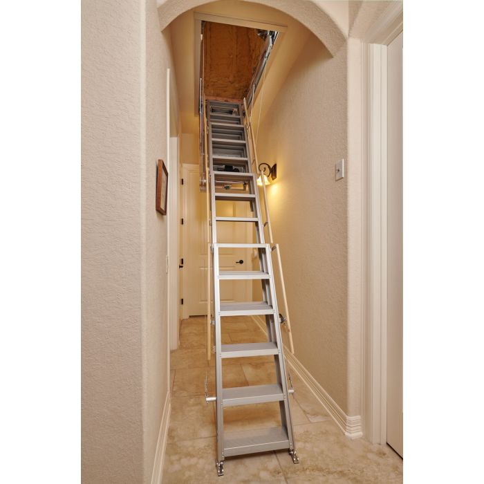 One Touch Electric Attic Stairs - 500 lb Capacity