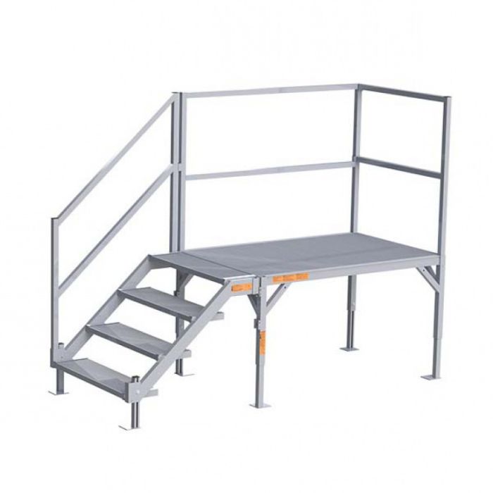 EZ-ACCESS FORTRESS Aluminum OSHA Stair Systems