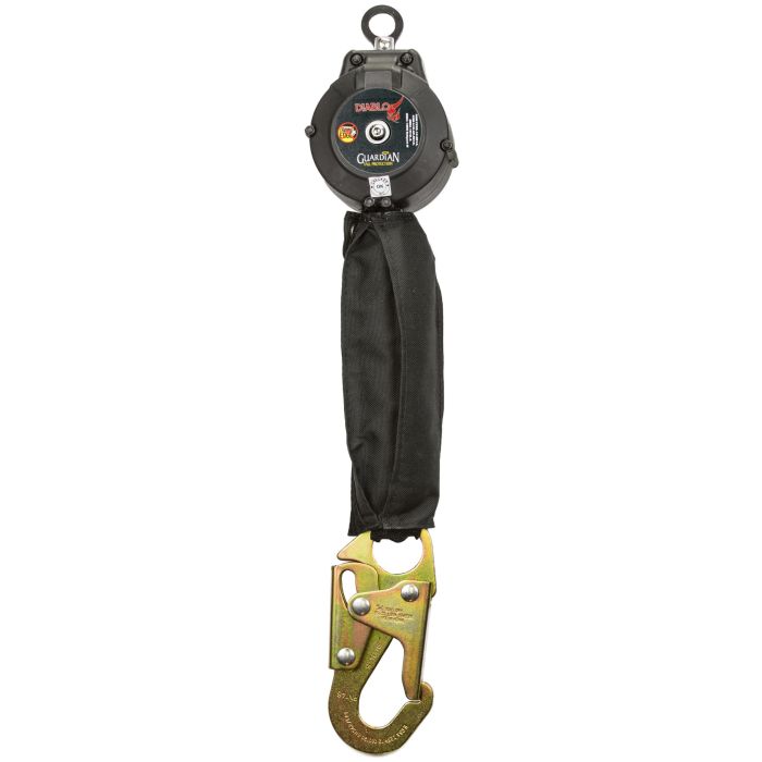 Guardian 11080 6' Diablo 2.0 Self-Retracting Lifeline with Steel Snaphook