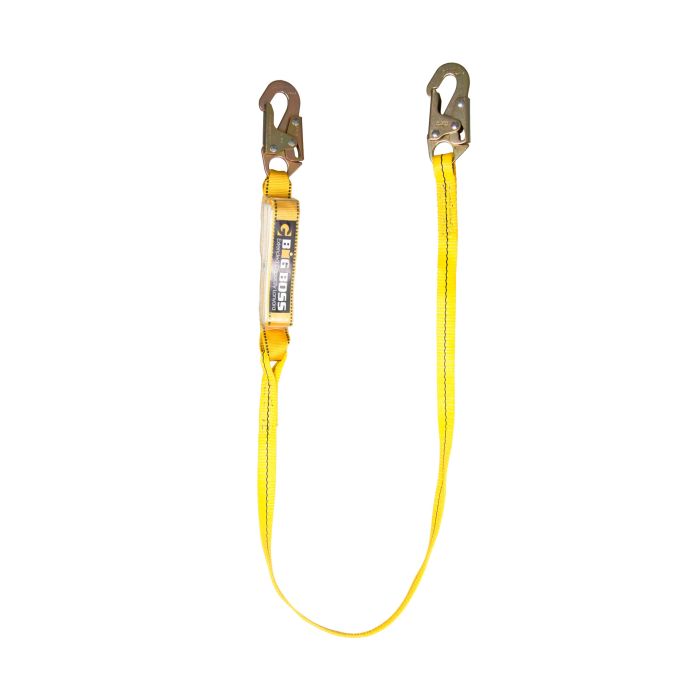 Guardian 21300 Big Boss 6' Single Leg Free Fall Lanyard with Snaphooks