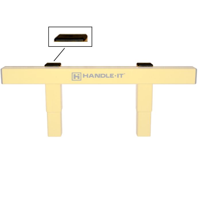 Handle-It BR-CAP Post Cap for Modular Warehouse Safety Barrier Systems. Black Plastic.