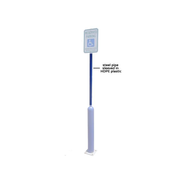 Ideal Shield Sign System Poles