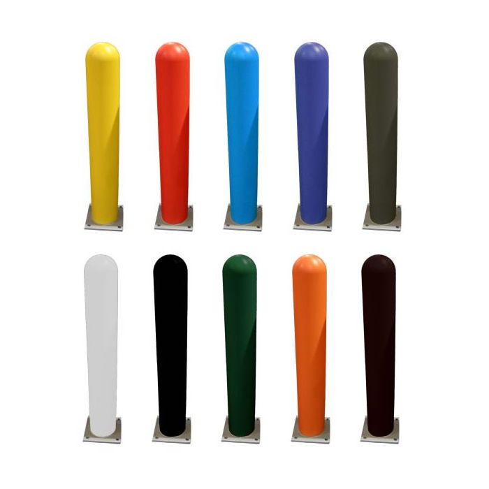 Ideal Shield Polyethylene Bollard Covers - 1/8