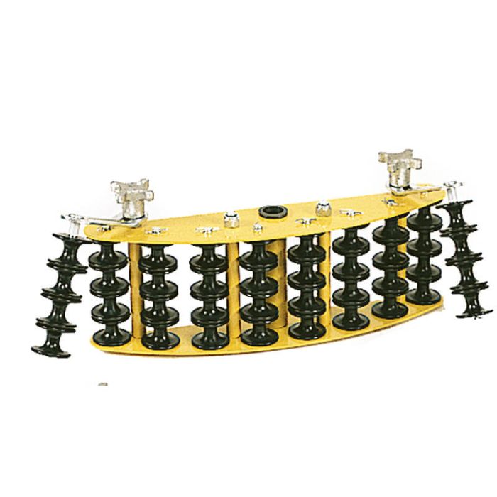 Jameson 80-164 60 Degree Quad Corner Block with Nylon Rollers