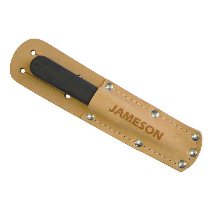 Jameson 32-24P Skinning Knife with Slotted Leather Pouch