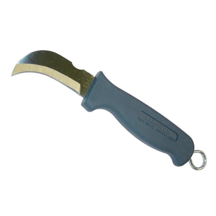 Jameson 32-70-C Hawkbill Knife with Charcoal Handle