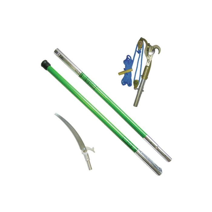 Jameson LS-6PKG-5 Kit with Pruner Head, Pole Saw Head, & 6' Poles