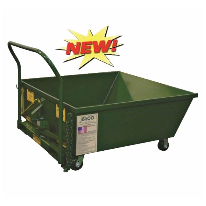 Jesco Husky Dumpers Low Profile Portable Hoppers