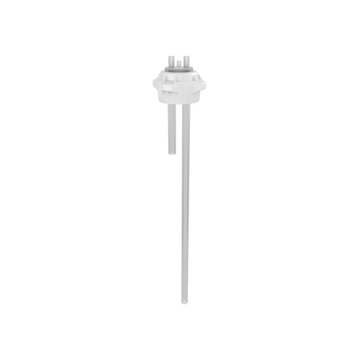 Justrite 12888 Open Top 83mm Carboy Cap with Adapter and (2) 1/2