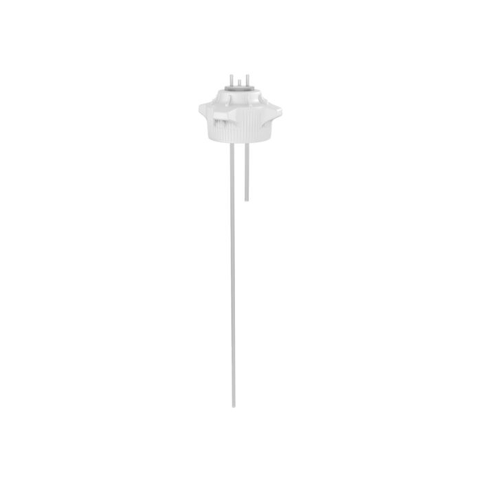 Justrite 12889 Open Top 120mm Carboy Cap with Adapter and (2) 1/4