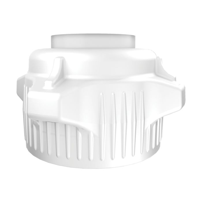 Justrite 12891 53mm Carboy Cap with Open Top and Closed adapter